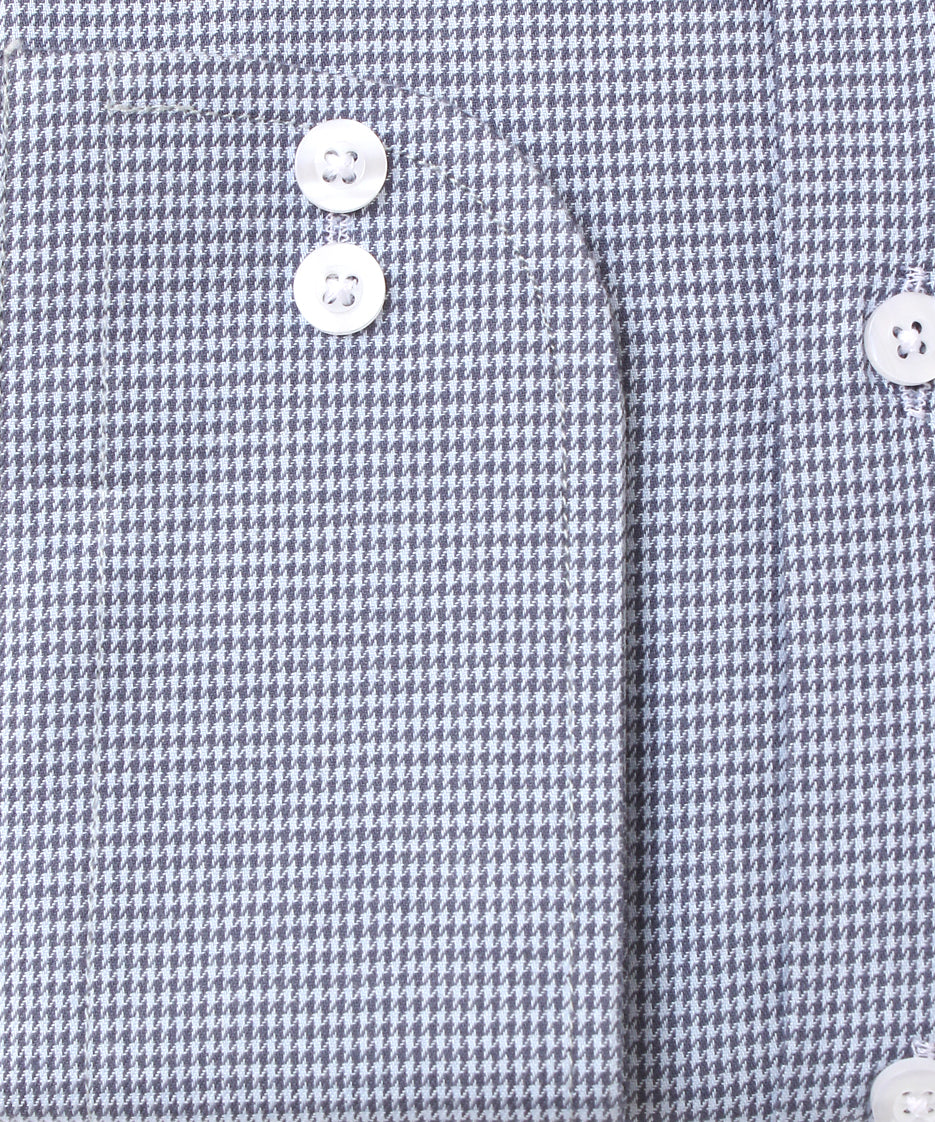 GREY CHECK FORMAL SHIRT