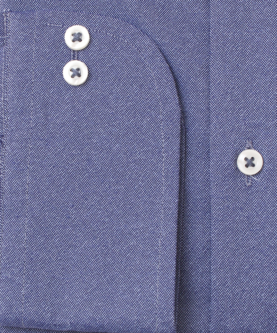 DARK BLUE SHAMRY TEXTURE FORMAL SHIRT