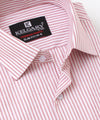 Premium series DARK PINK STRIPES FORMAL SHIRT