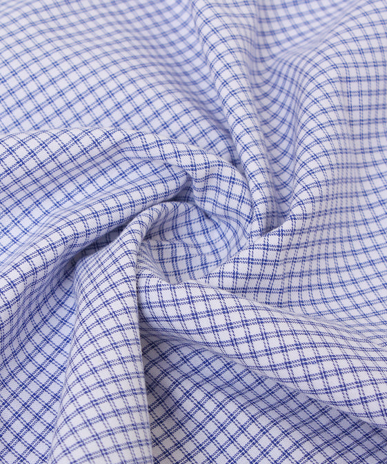 PURPLE CHECK FORMAL SHIRT