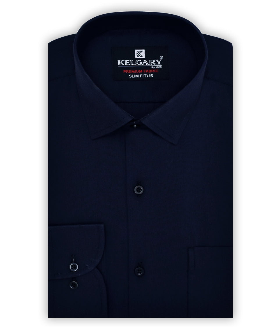 BLUE DARK FORMAL SHIRT