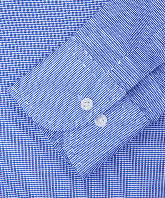 LIGHT BLUE DOBBY FORMAL SHIRT