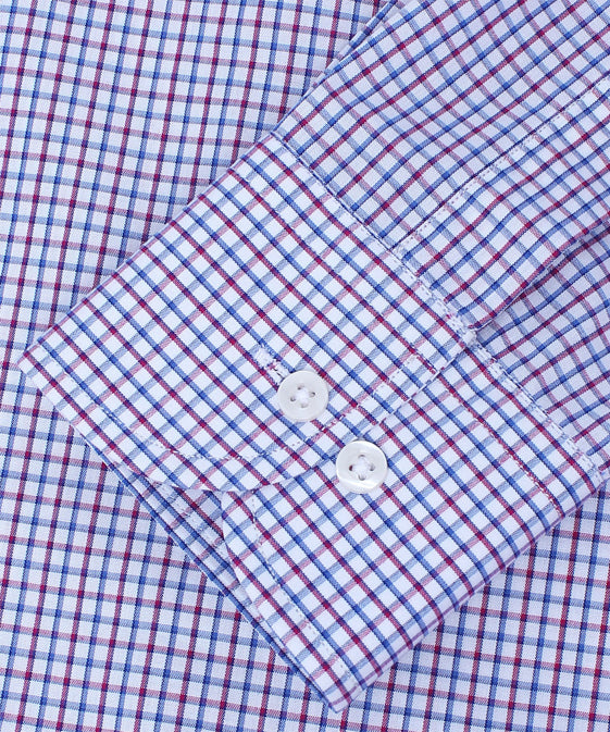 MULTICOLOR GINGHAM CHECK FORMAL SHIRT