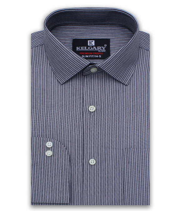 GREY LINING FORMAL SHIRT