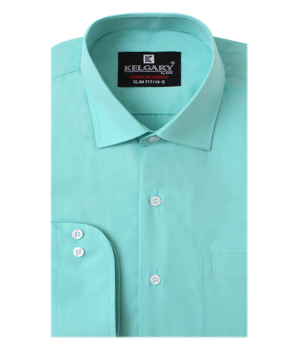 CYAN FORMAL SHIRT