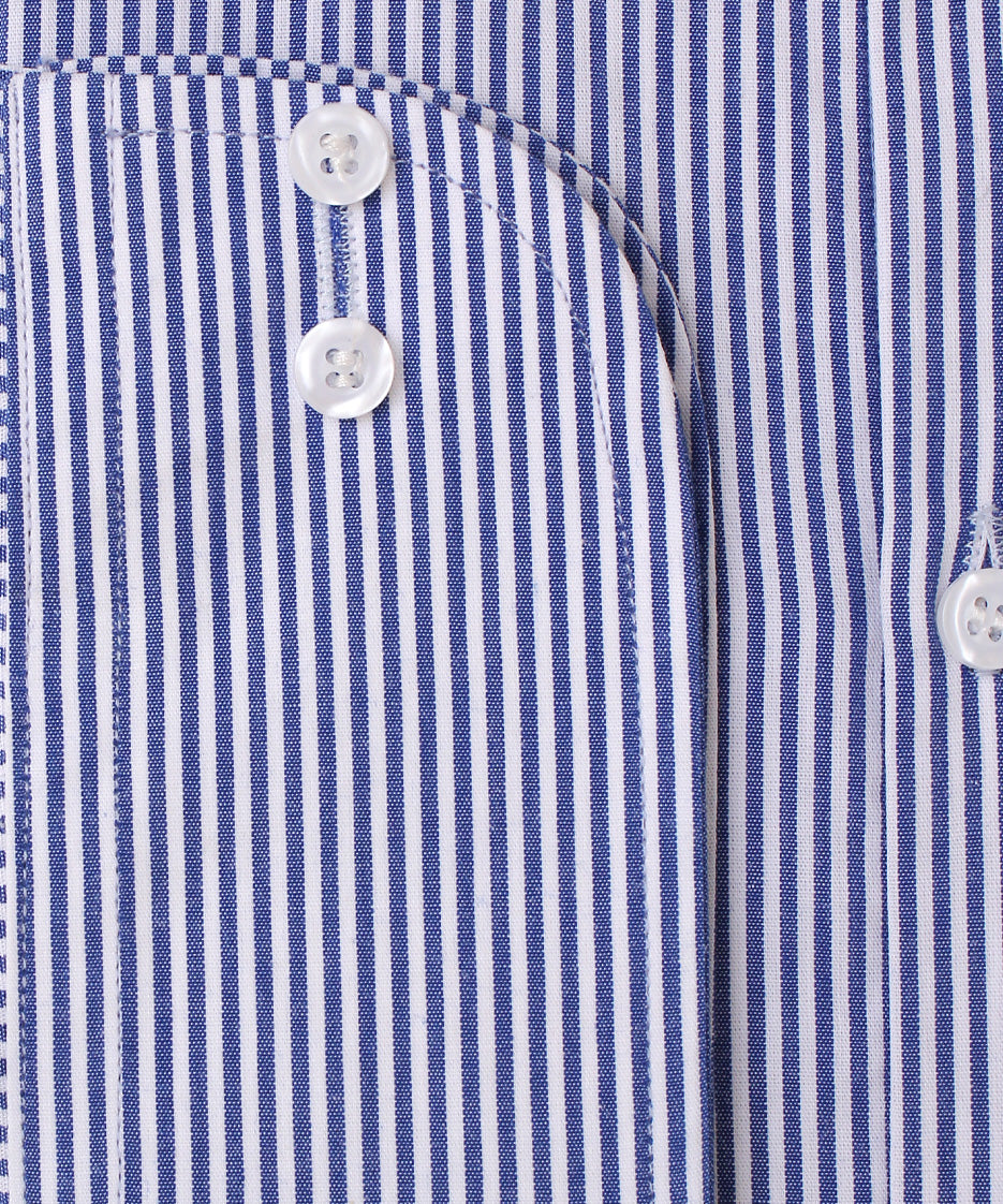 BLUE WITH WHITE LINING FORMAL SHIRT