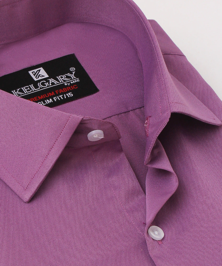 LIGHT PLUM FORMAL SHIRT