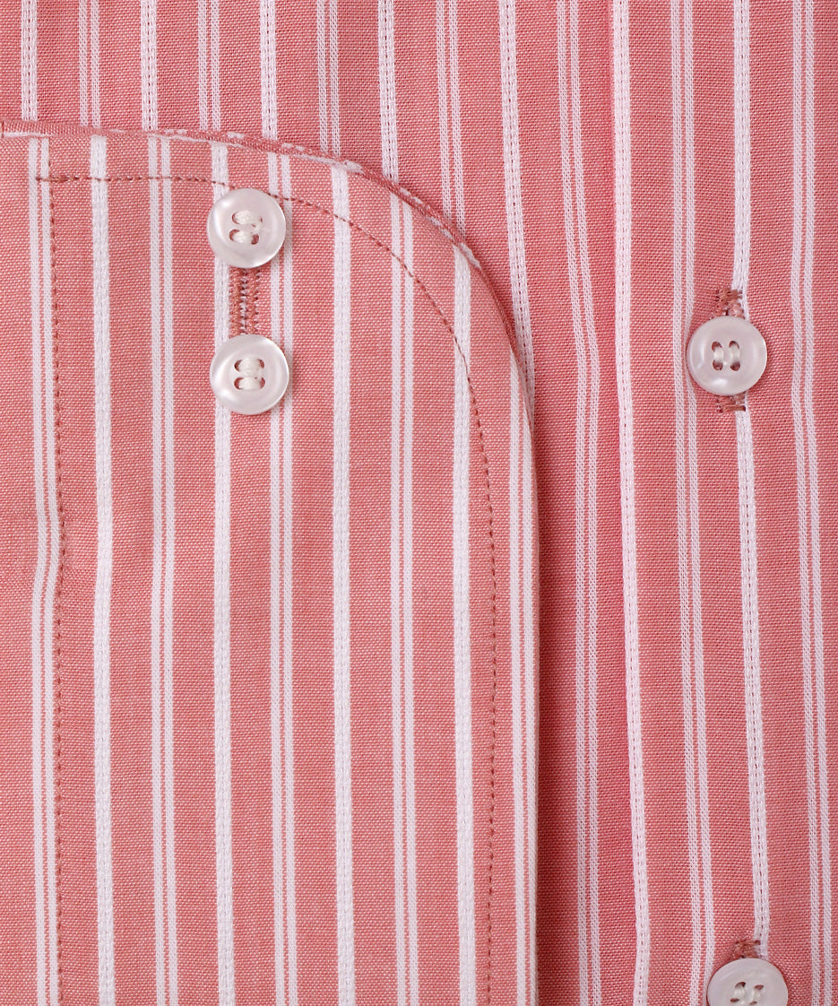 RUDY PINK MULTI STRIPES FORMAL SHIRT