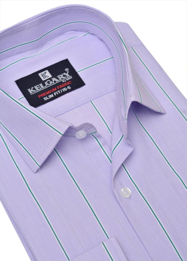 PURPLE STRIPS FORMAL SHIRTS
